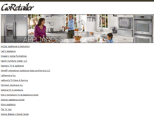Tablet Screenshot of goretailer.com