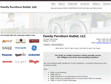 Tablet Screenshot of familyfurn.goretailer.com